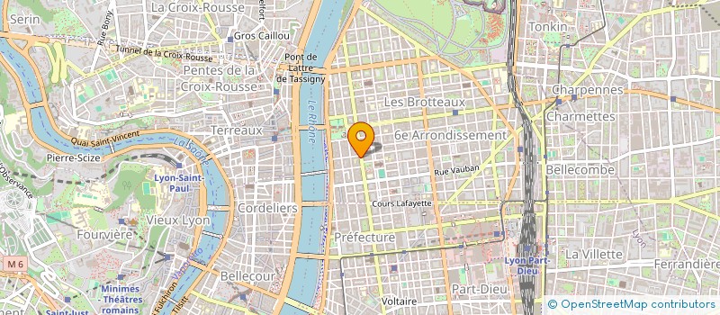 localisation de l'entreprise COPROPRIETE  LYON