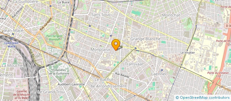 localisation de l'entreprise COPROPRIETE  LYON