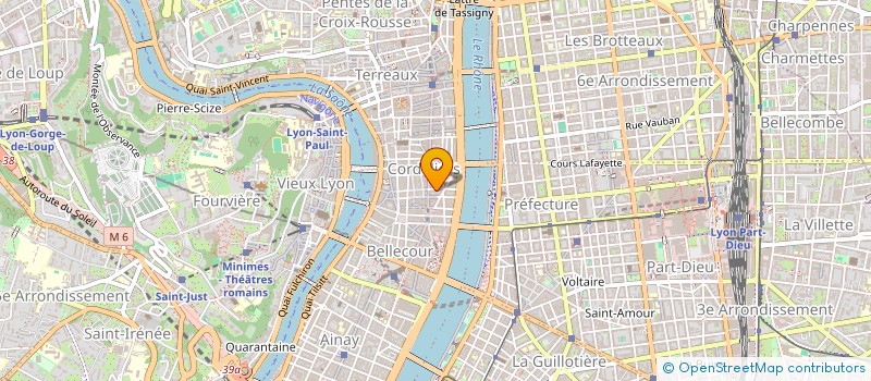 localisation de l'entreprise COPROPRIETE  LYON