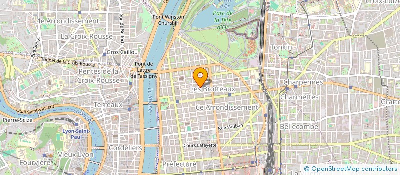 localisation de l'entreprise COPROPRIETE  LYON