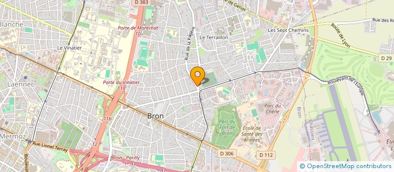 localisation de l'entreprise COPROPRIETE  BRON