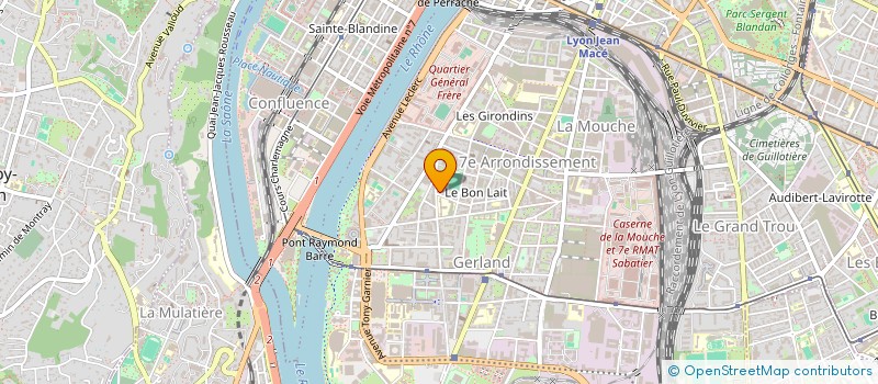 localisation de l'entreprise COPROPRIETE  LYON