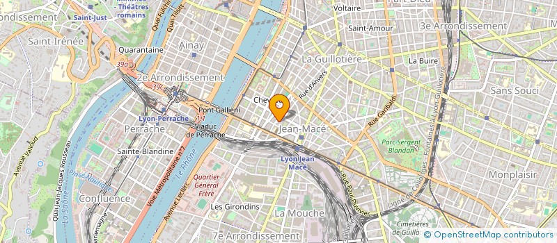 localisation de l'entreprise COPROPRIETE  LYON