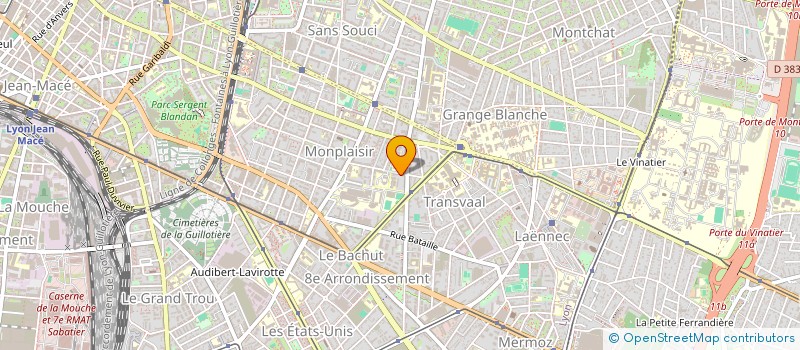 localisation de l'entreprise COPROPRIETE  LYON