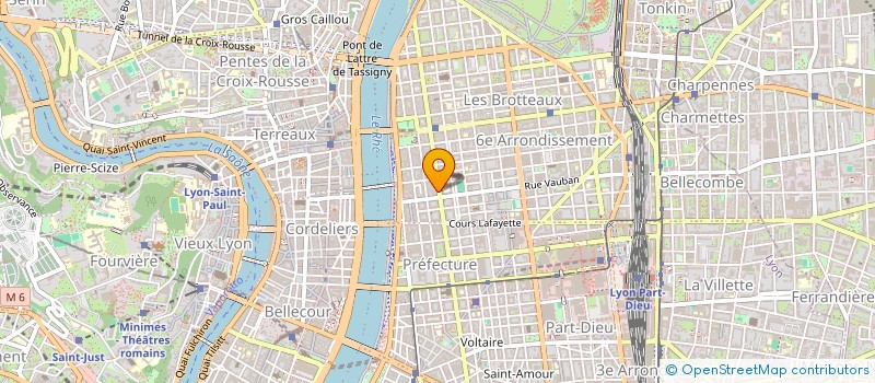 localisation de l'entreprise COPROPRIETE  LYON