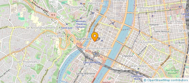 localisation de l'entreprise COPROPRIETE  LYON