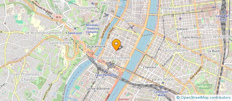 localisation de l'entreprise COPROPRIETE  LYON