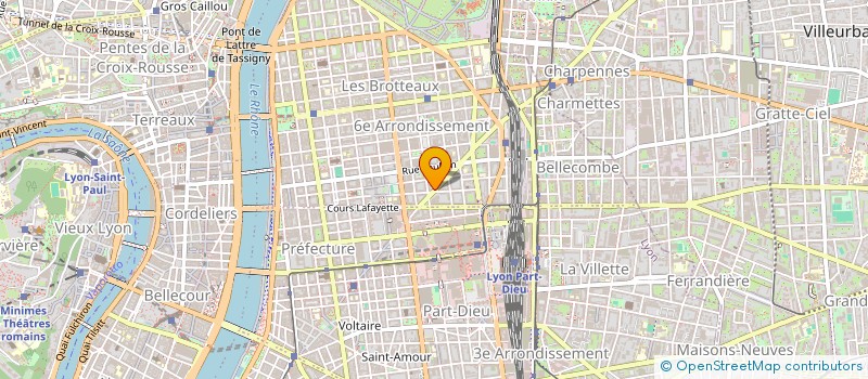 localisation de l'entreprise COPROPRIETE  LYON