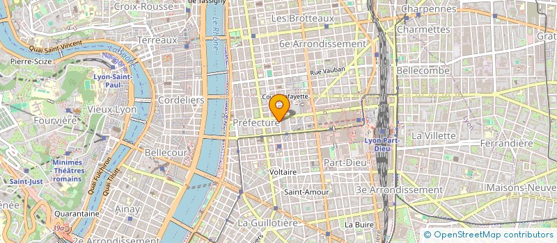 localisation de l'entreprise COPROPRIETE  LYON 3EME