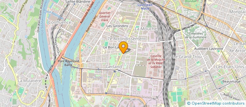 localisation de l'entreprise COPROPRIETE  LYON