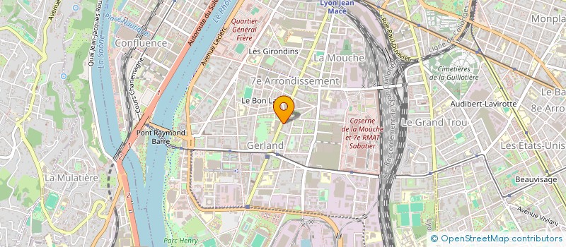 localisation de l'entreprise COPROPRIETE  LYON