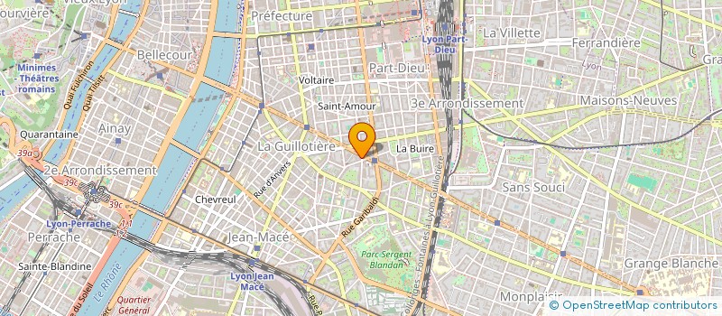 localisation de l'entreprise COPROPRIETE  LYON