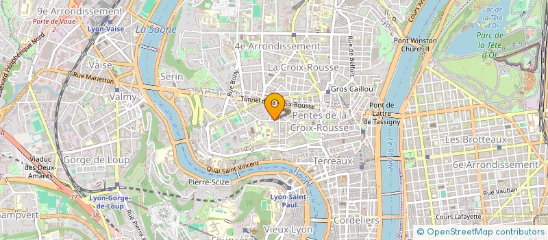 localisation de l'entreprise COPROPRIETE à LYON