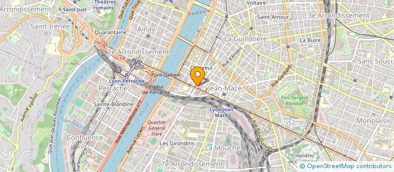 localisation de l'entreprise COPROPRIETE  LYON