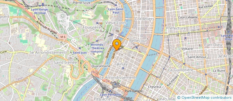 localisation de l'entreprise COPROPRIETE  LYON