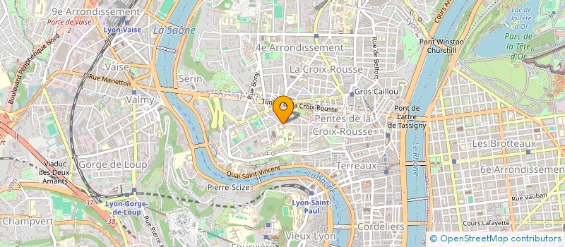 localisation de l'entreprise COPROPRIETE à LYON