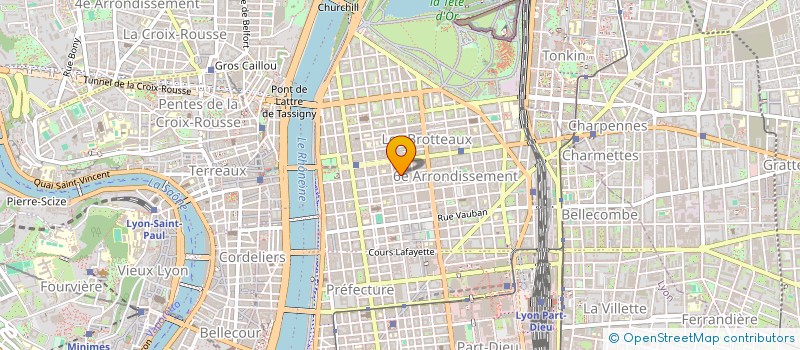 localisation de l'entreprise COPROPRIETE  LYON