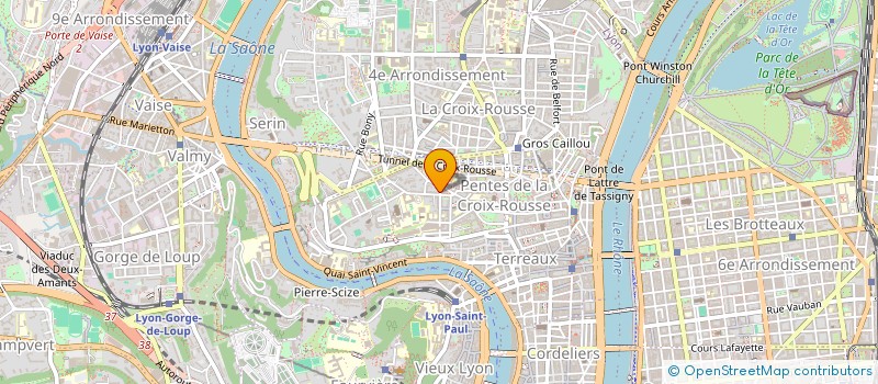 localisation de l'entreprise COPROPRIETE à LYON