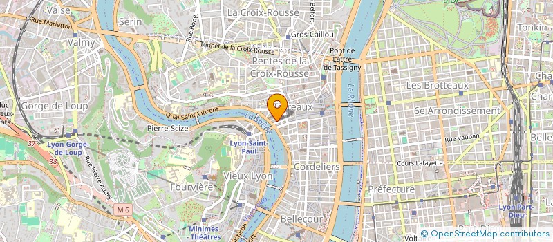 localisation de l'entreprise COPROPRIETE à LYON