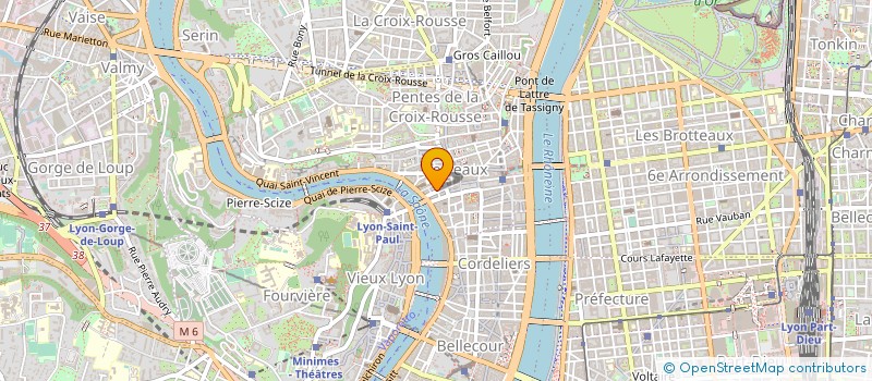 localisation de l'entreprise COPROPRIETE à LYON