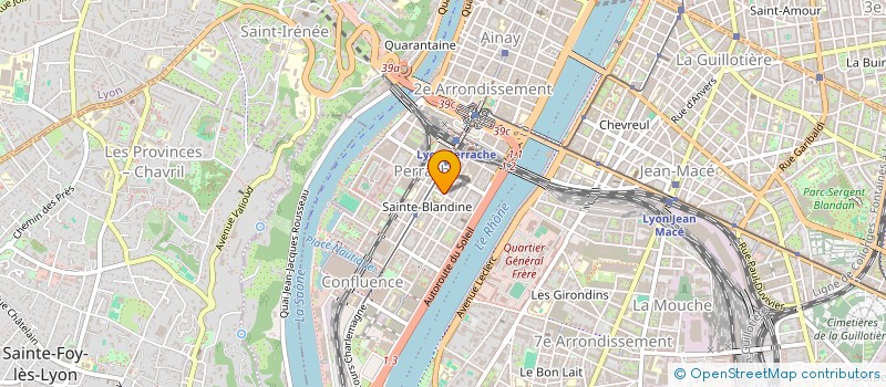 localisation de l'entreprise COPROPRIETE  LYON