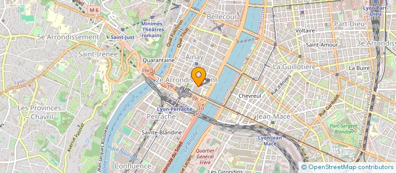 localisation de l'entreprise COPROPRIETE  LYON