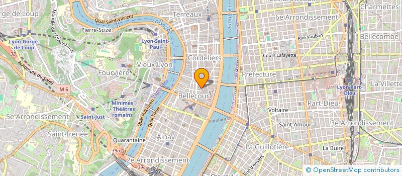 localisation de l'entreprise COPROPRIETE  LYON