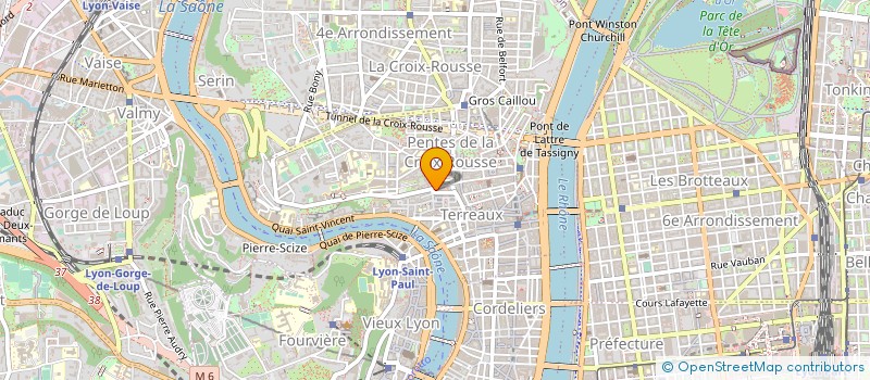 localisation de l'entreprise COPROPRIETE à LYON