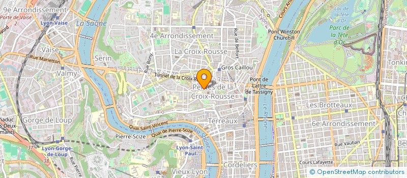 localisation de l'entreprise COPROPRIETE  LYON