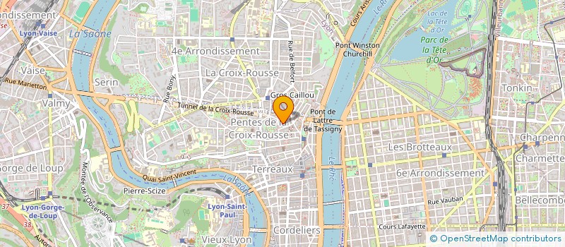 localisation de l'entreprise COPROPRIETE à LYON