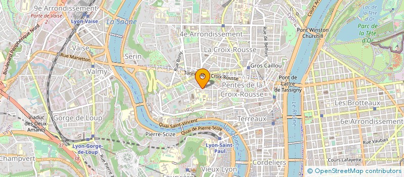 localisation de l'entreprise COPROPRIETE  LYON