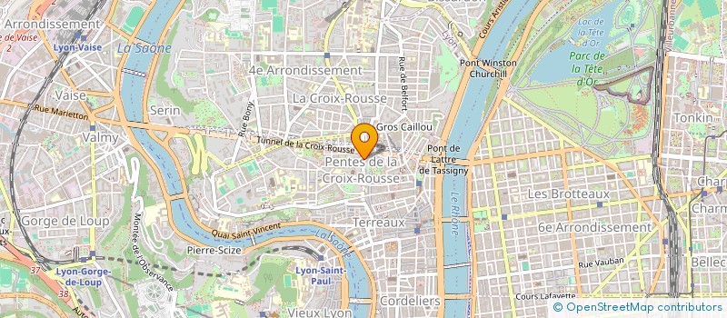 localisation de l'entreprise COPROPRIETE à LYON