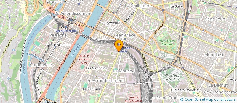 localisation de l'entreprise COPROPRIETE  LYON