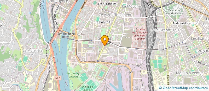 localisation de l'entreprise COPROPRIETE  LYON