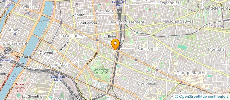 localisation de l'entreprise COPROPRIETE  LYON