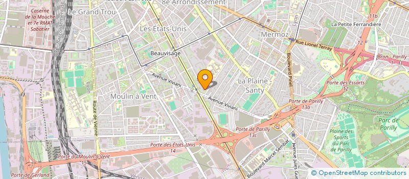 localisation de l'entreprise COPROPRIETE  LYON