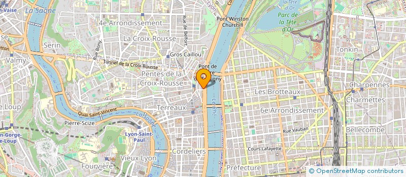 localisation de l'entreprise COPROPRIETE à LYON