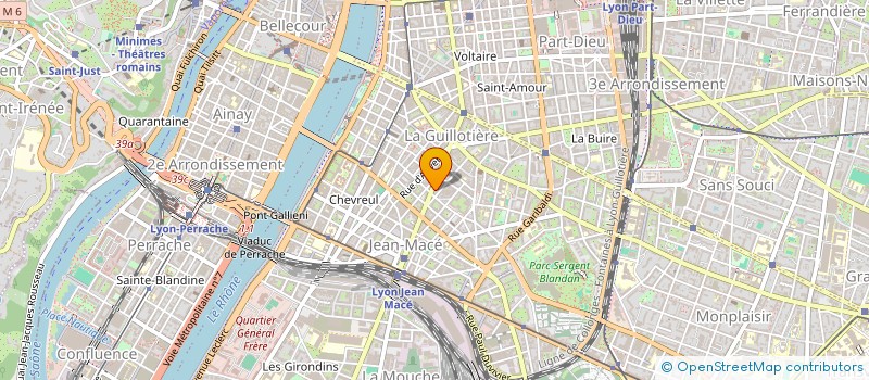 localisation de l'entreprise COPROPRIETE  LYON