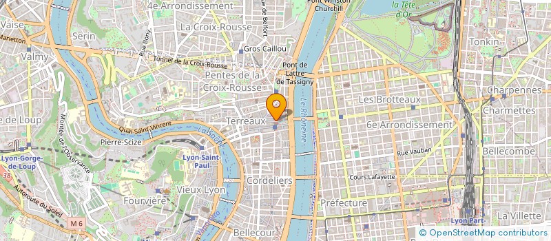 localisation de l'entreprise COPROPRIETE à LYON