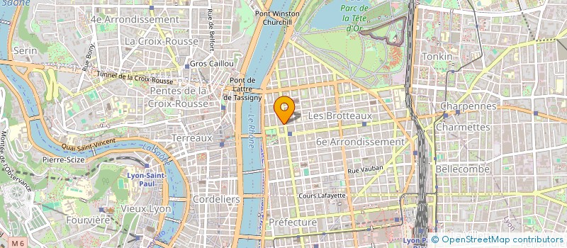 localisation de l'entreprise COPROPRIETE  LYON