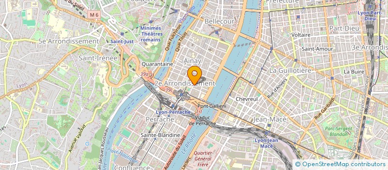 localisation de l'entreprise COPROPRIETE  LYON