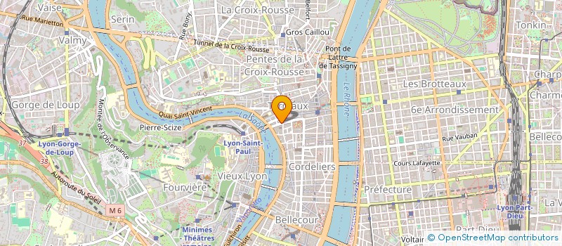 localisation de l'entreprise COPROPRIETE  LYON