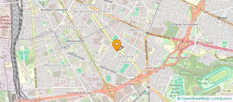 localisation de l'entreprise COPROPRIETE  LYON