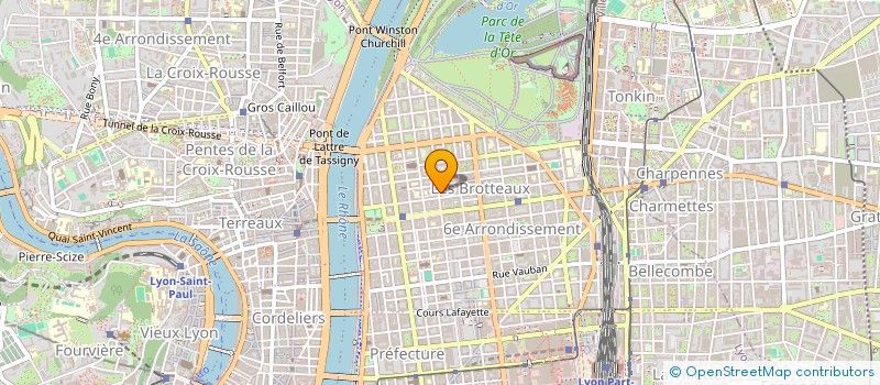 localisation de l'entreprise COPROPRIETE  LYON