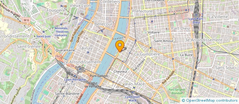 localisation de l'entreprise COPROPRIETE  LYON