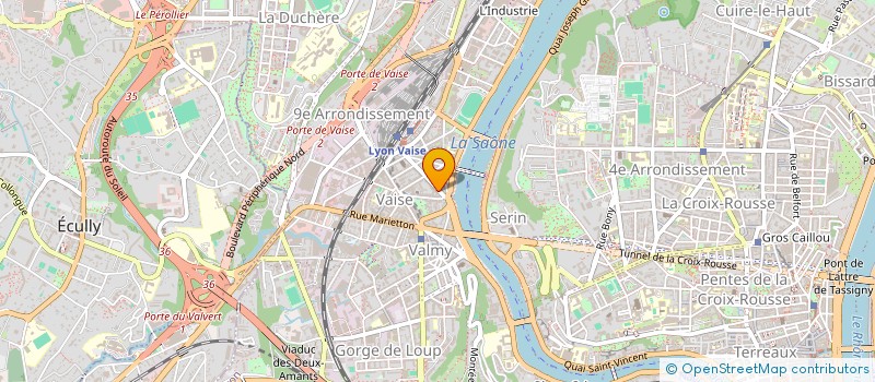 localisation de l'entreprise COPROPRIETE  LYON