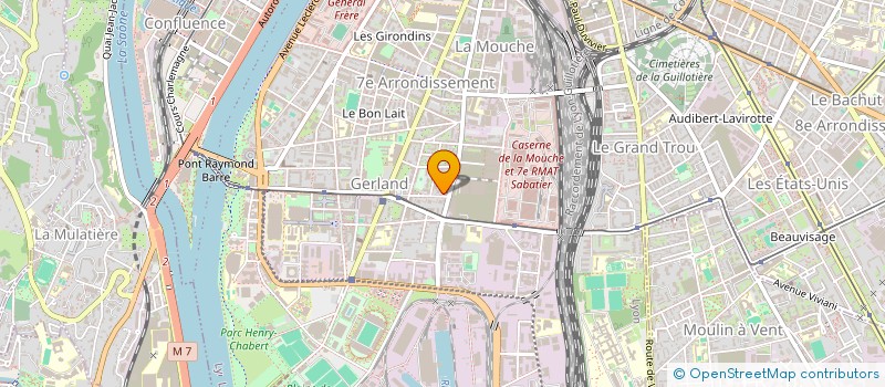 localisation de l'entreprise COPROPRIETE  LYON