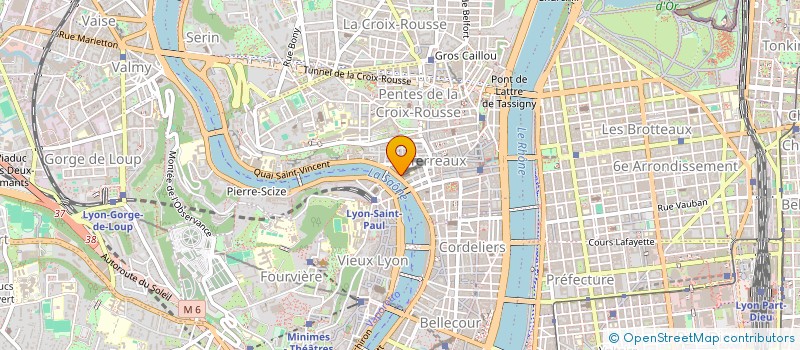 localisation de l'entreprise COPROPRIETE à LYON