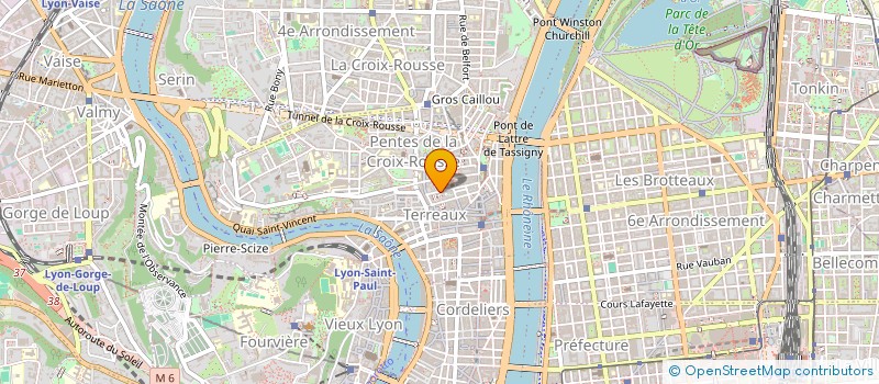 localisation de l'entreprise COPROPRIETE à LYON