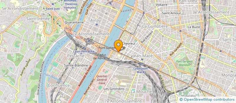 localisation de l'entreprise COPROPRIETE  LYON